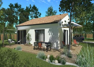 Terrain + maison à vendre à Lugos