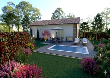 Terrain + maison à vendre à Tosse