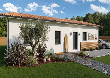 Terrain + maison à vendre à Bénesse-Maremne