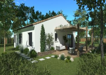 Terrain + maison à vendre à La Brède